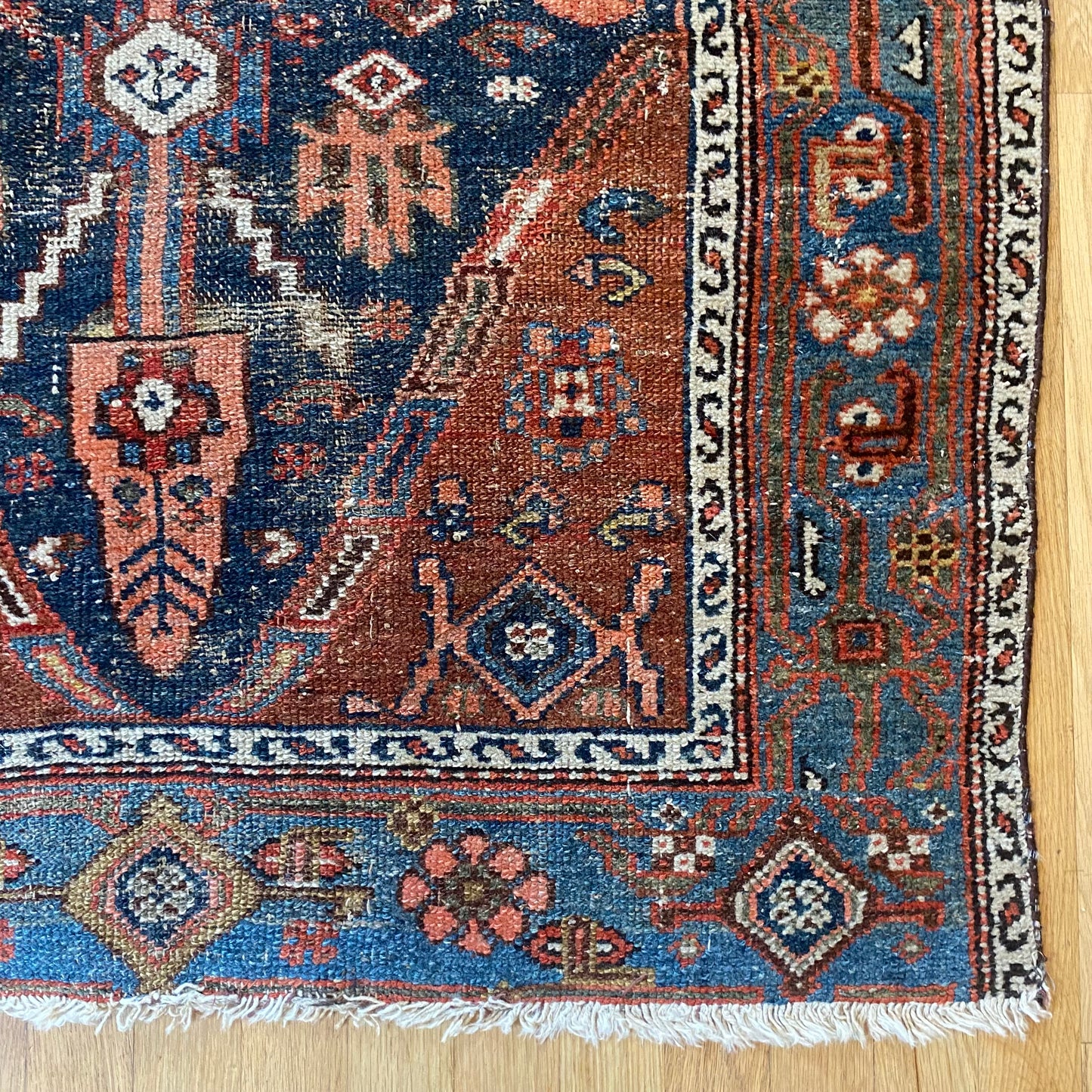Vintage Rug, 3' 4 x 5' 5 Brown