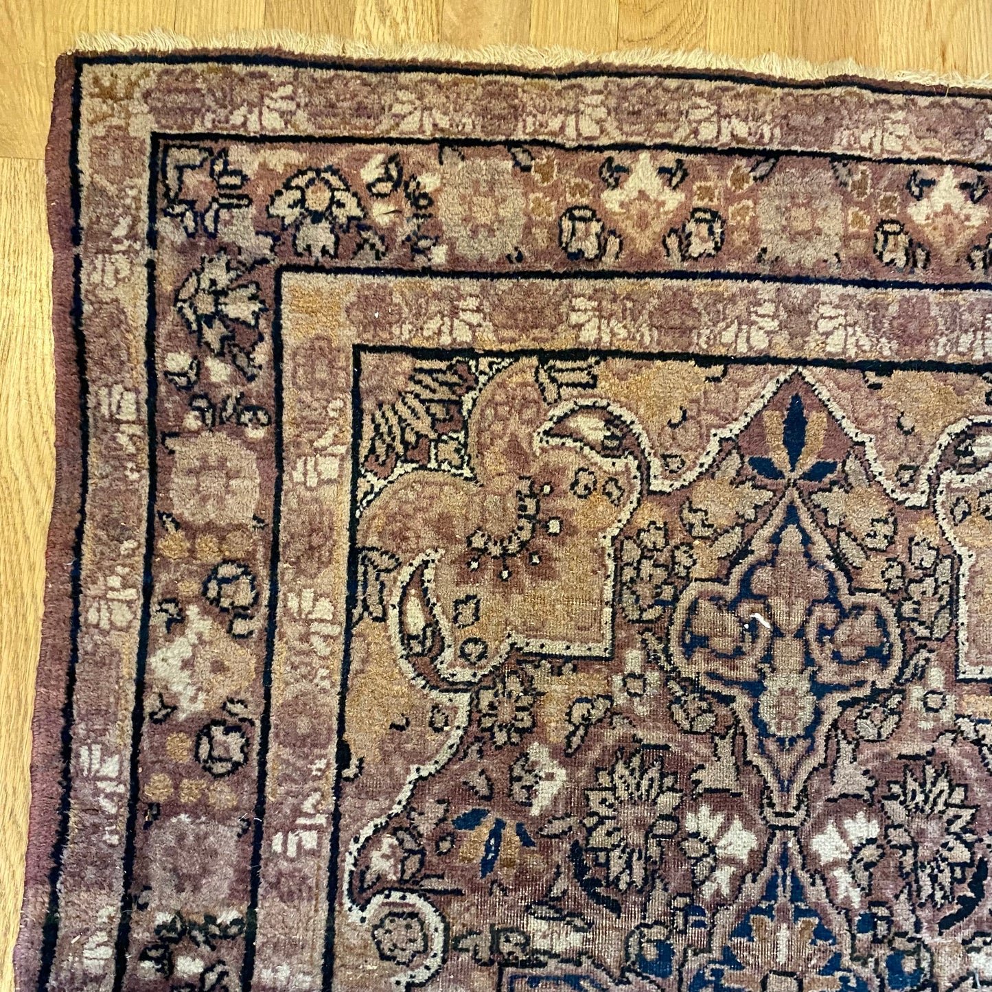 Vintage Rug, 3' 1 x 4' 9 Grey