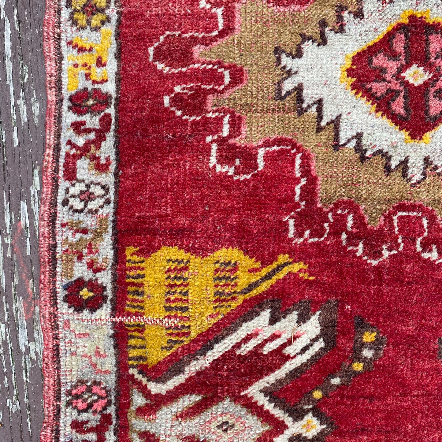Vintage Rug, 1' 8 x 3' 4 Red