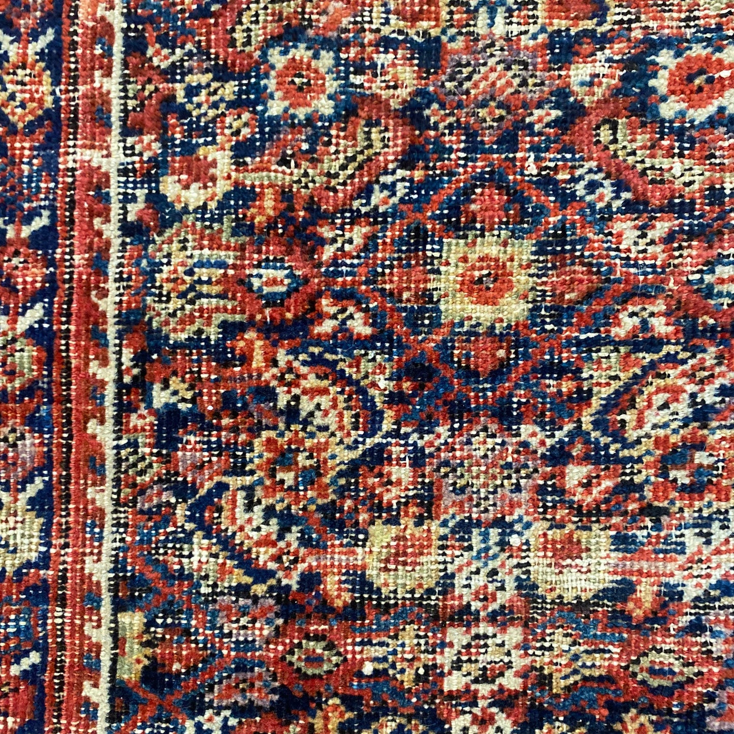 Vintage Rug, 4' 1 x 6' 8 Blue