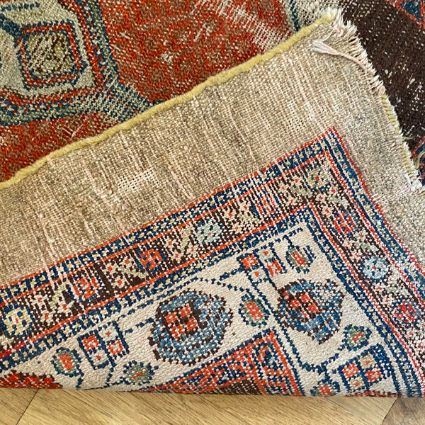 Vintage Rug,  2' 11 x 3' 9 Brown