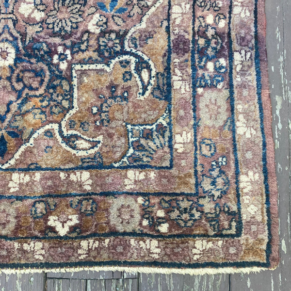 Vintage Rug, 3' 1 x 4' 9 Grey