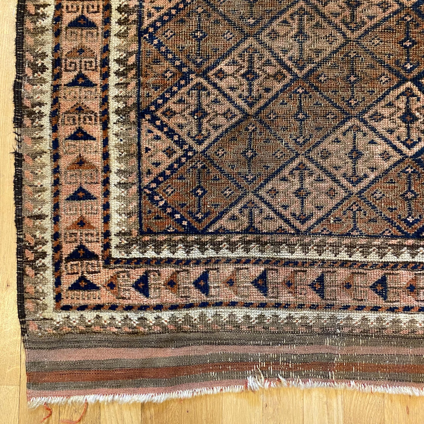 Vintage Rug, 2' 10 x 5' Blue