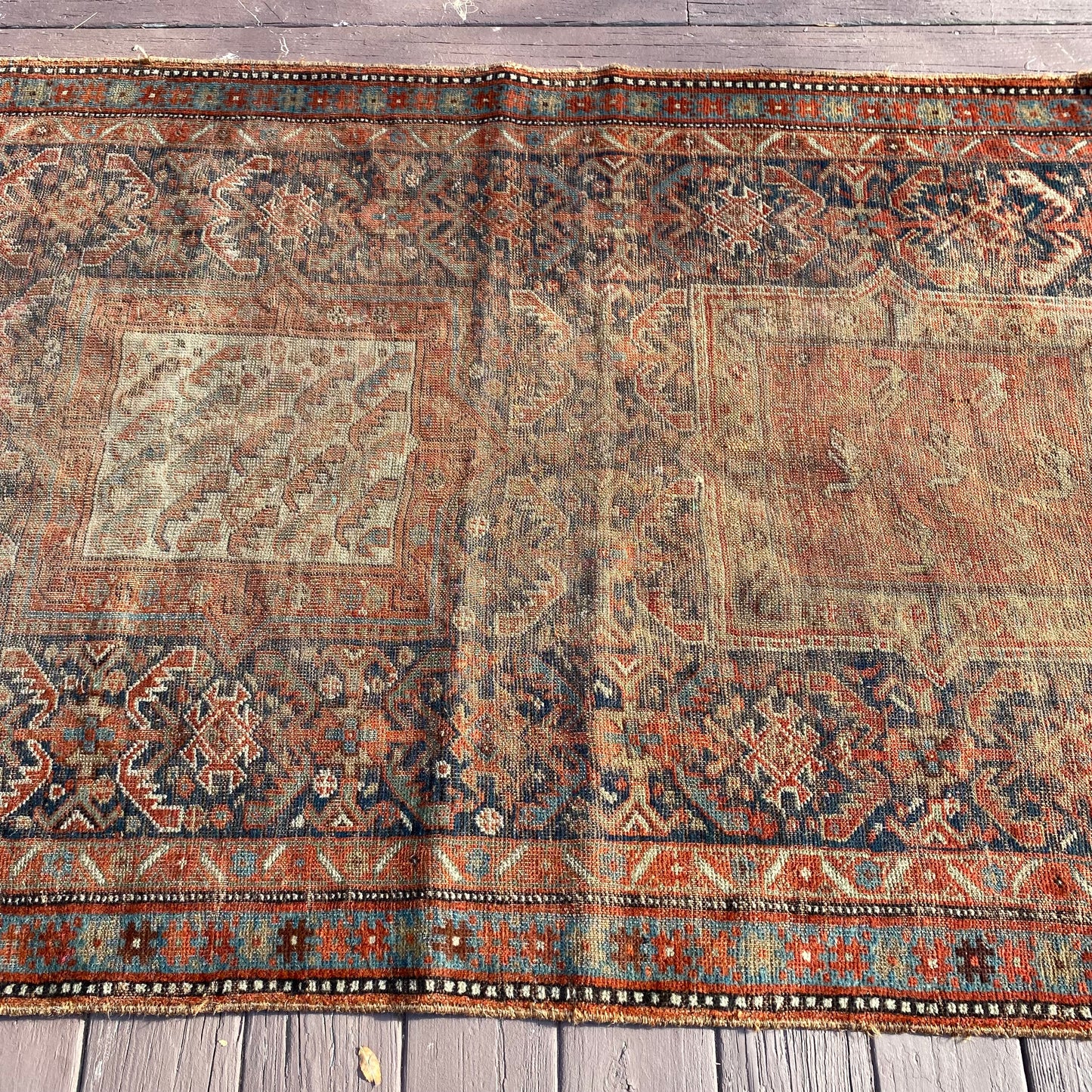Vintage Rug, 3' 11 x 6' 1 Blue