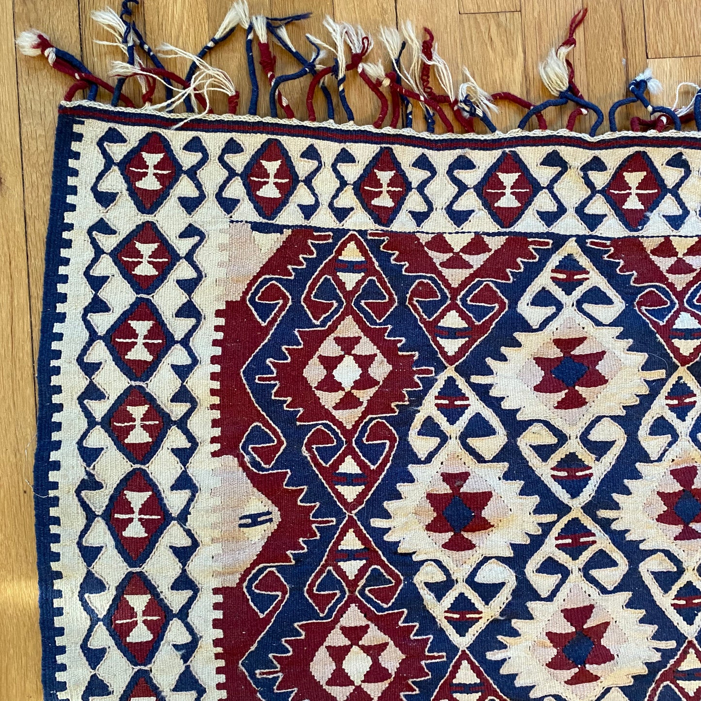 Vintage Rug, 3' 3 x 5' 3 Kilim