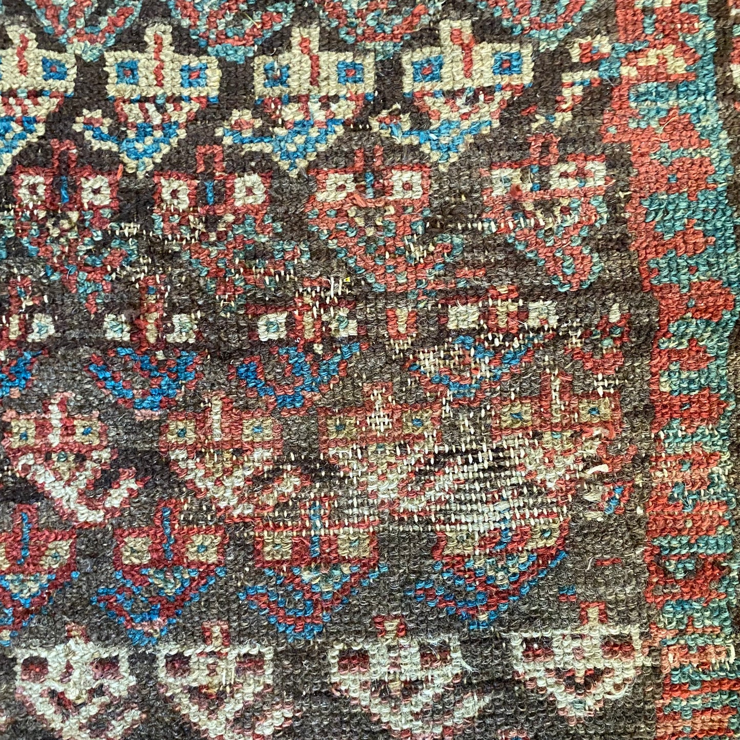 Vintage Rug, 3’ 2 X 6’ 11 Brown