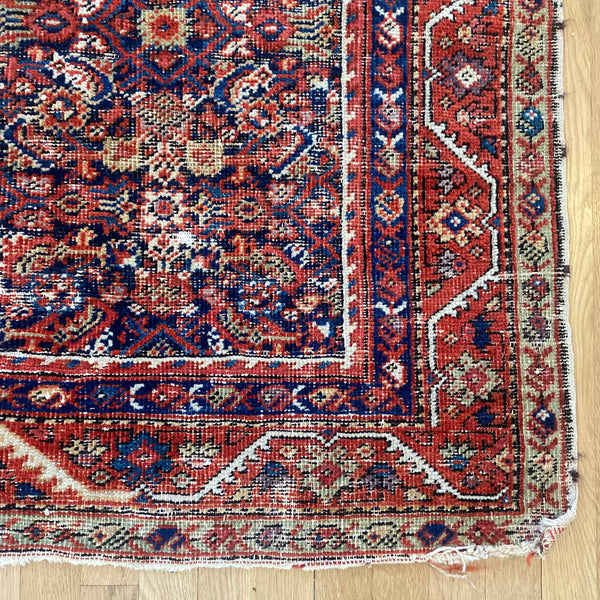 Vintage Rug, 4' 1 x 6' 8 Blue