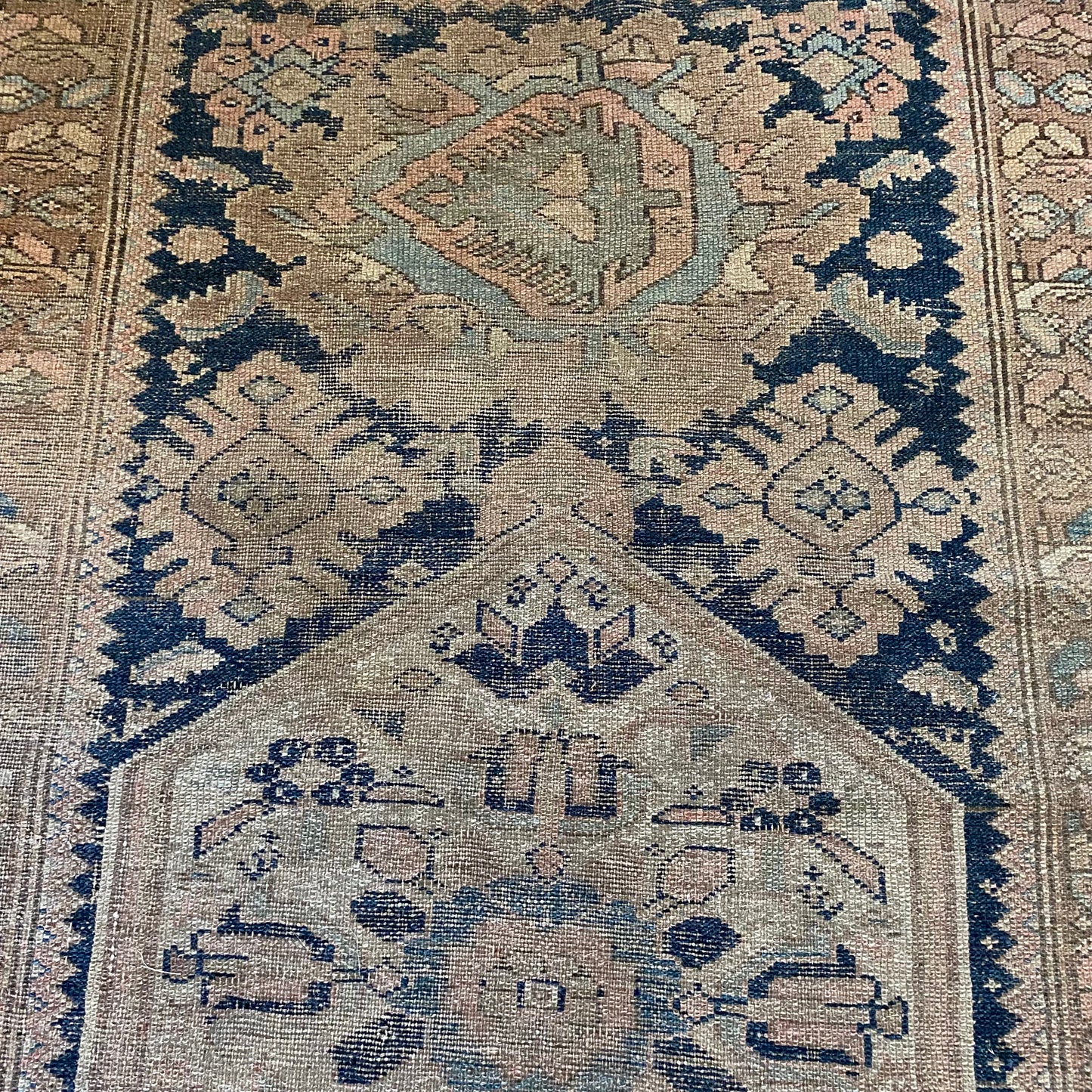 Vintage Rug, 3' 7 x 6' 1 Blue - Jessie's Oriental Rugs