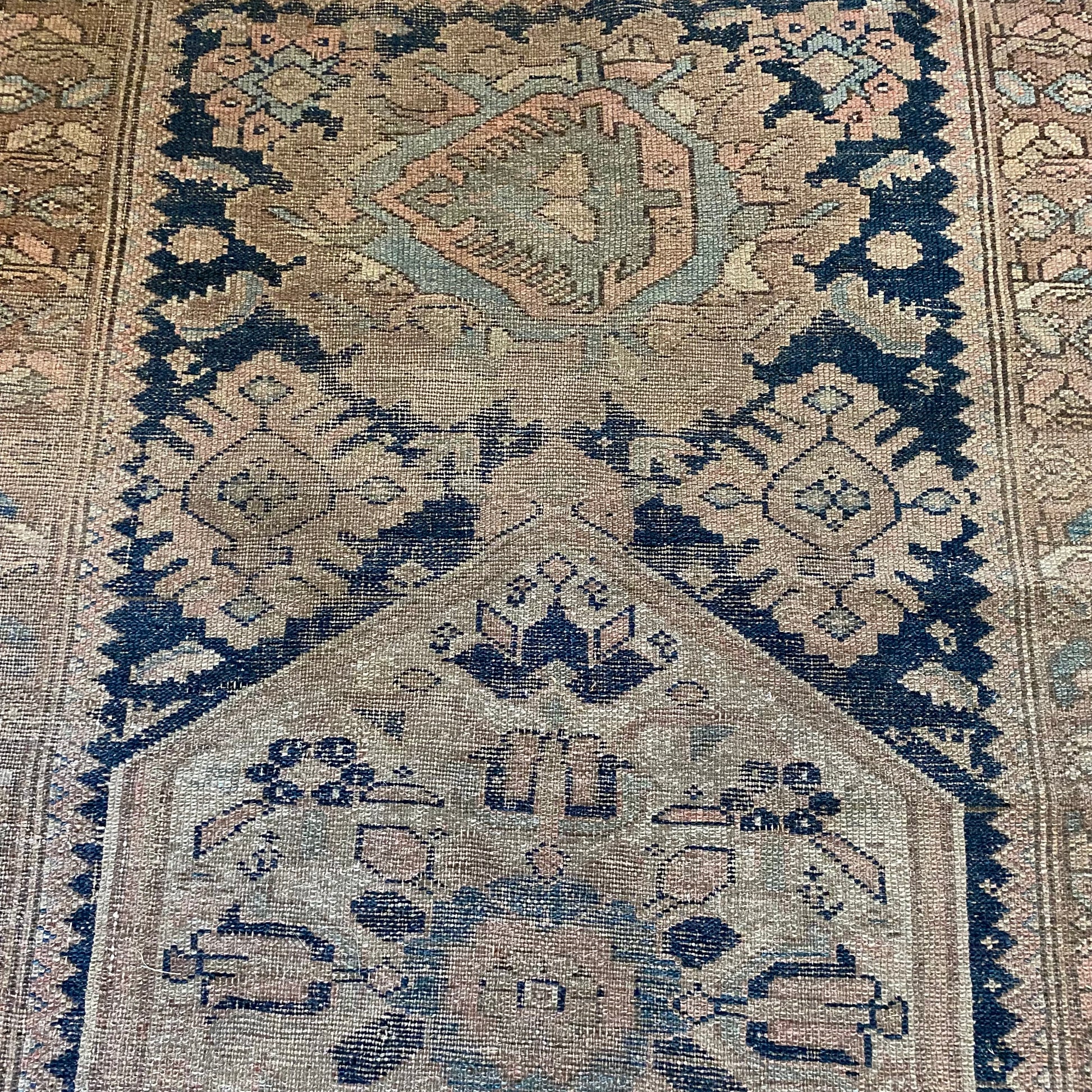 Vintage Rug, 3' 7 x 6' 1 Blue - Jessie's Oriental Rugs
