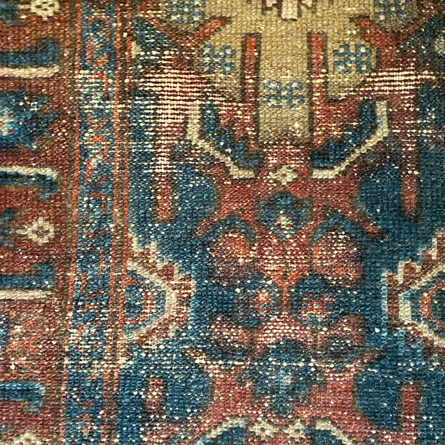 Vintage Rug, 3' 6 x 5' 11 Blue