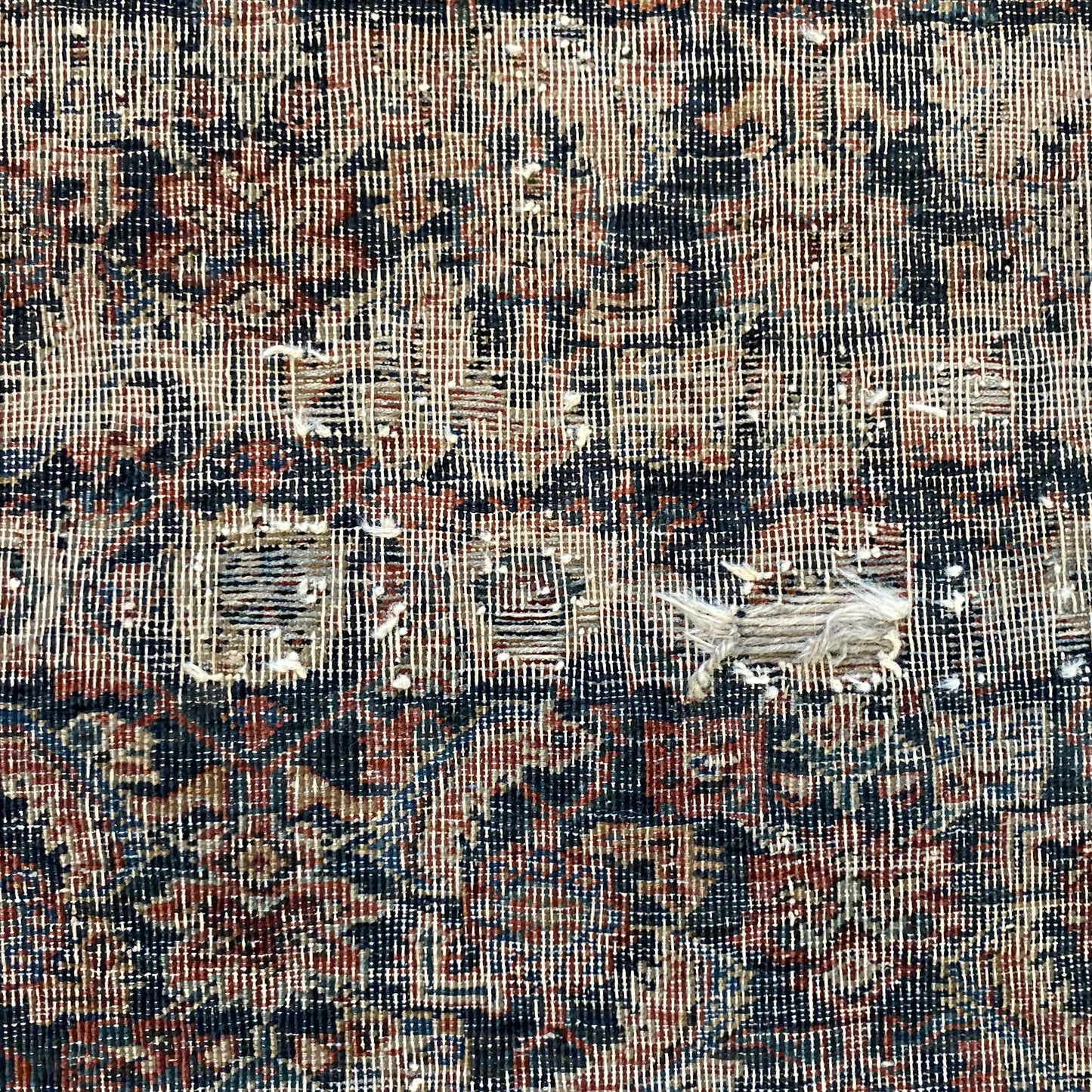 Vintage Rug, 3' 5 x 4' 9 Blue