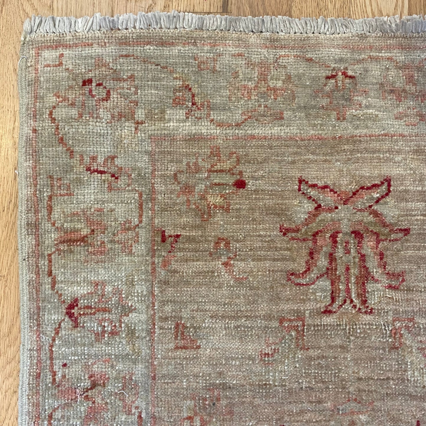 Vintage Rug, 1' 11 x 3' Beige