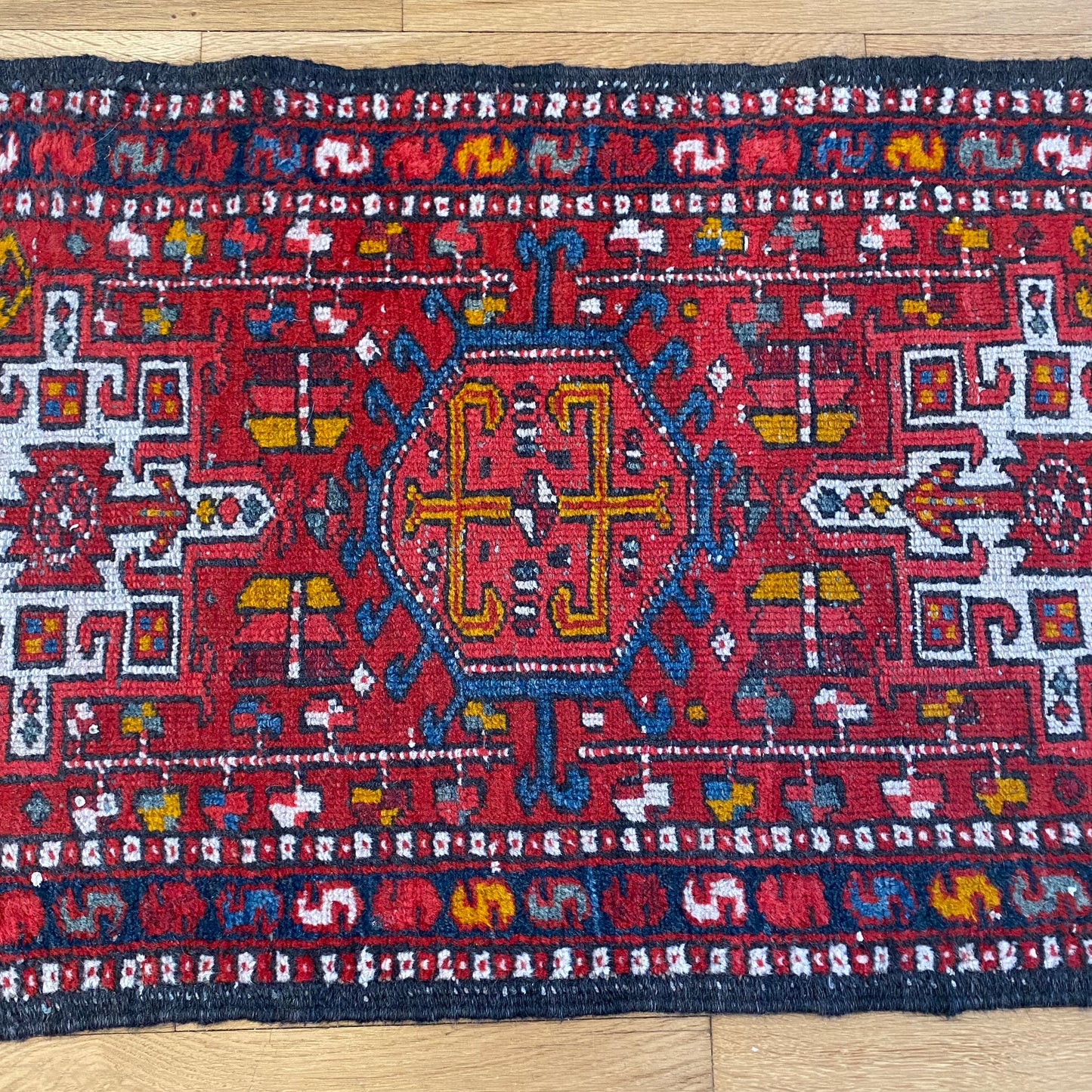 Vintage Rug, 2' 3 x 4' 2 Red