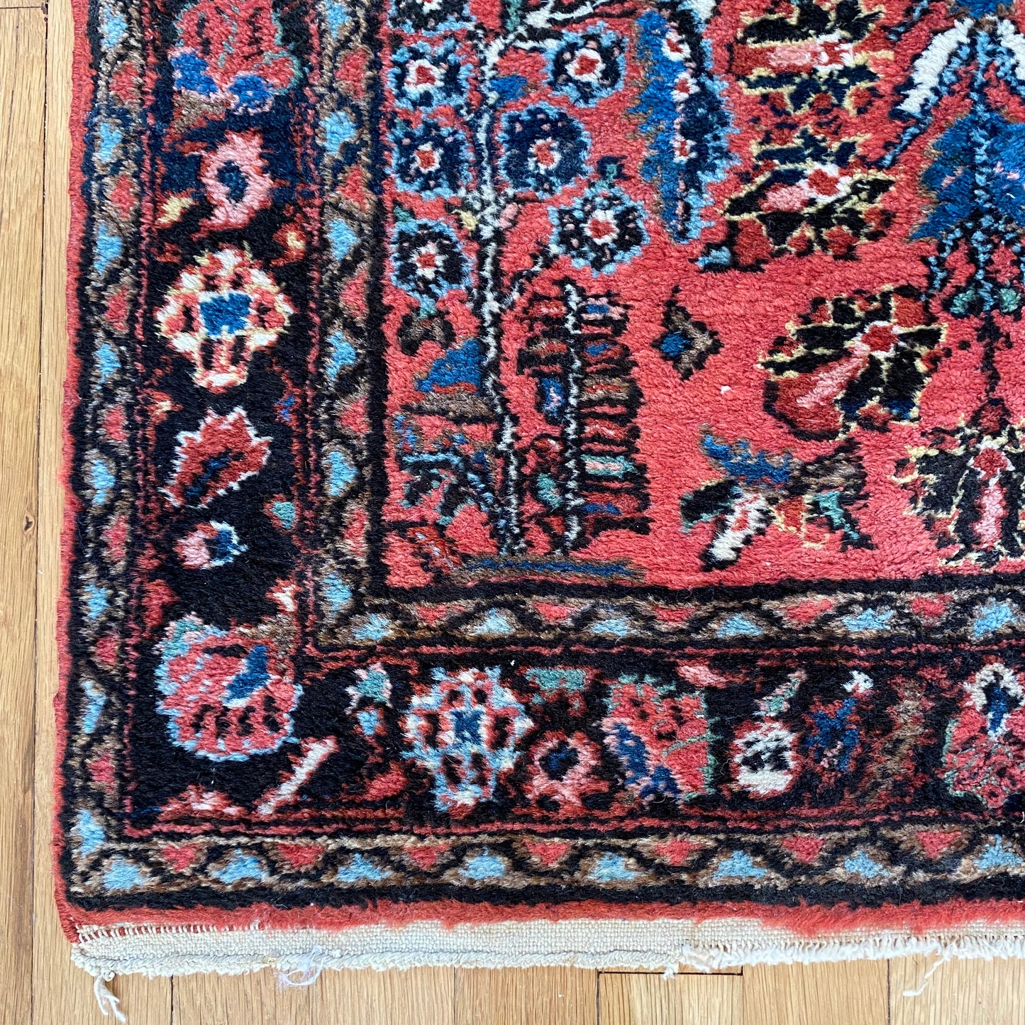 Vintage Rug, 2' 7 x 4' 3 Pink