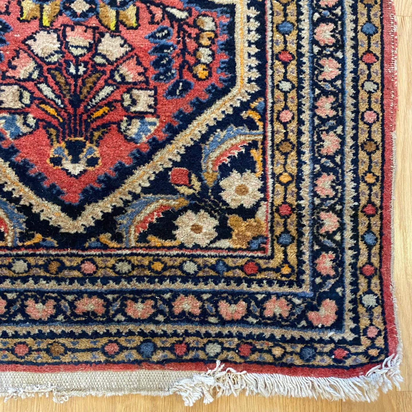 Vintage Rug, 2' 3 x 4' 2 Red