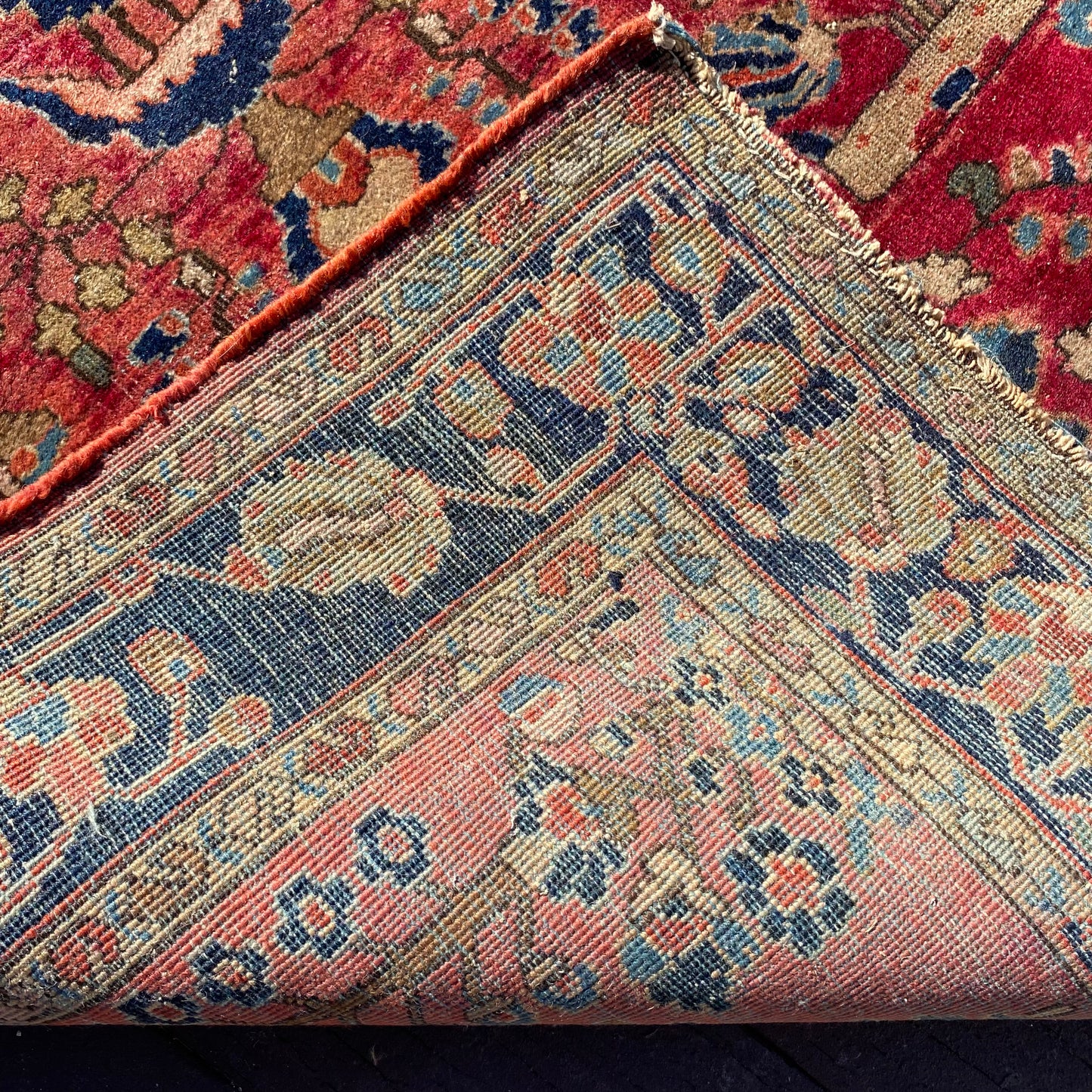 Vintage Rug, 3' 4 x 5' 2 Pink