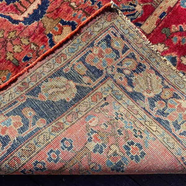 Vintage Rug, 3' 4 x 5' 2 Pink