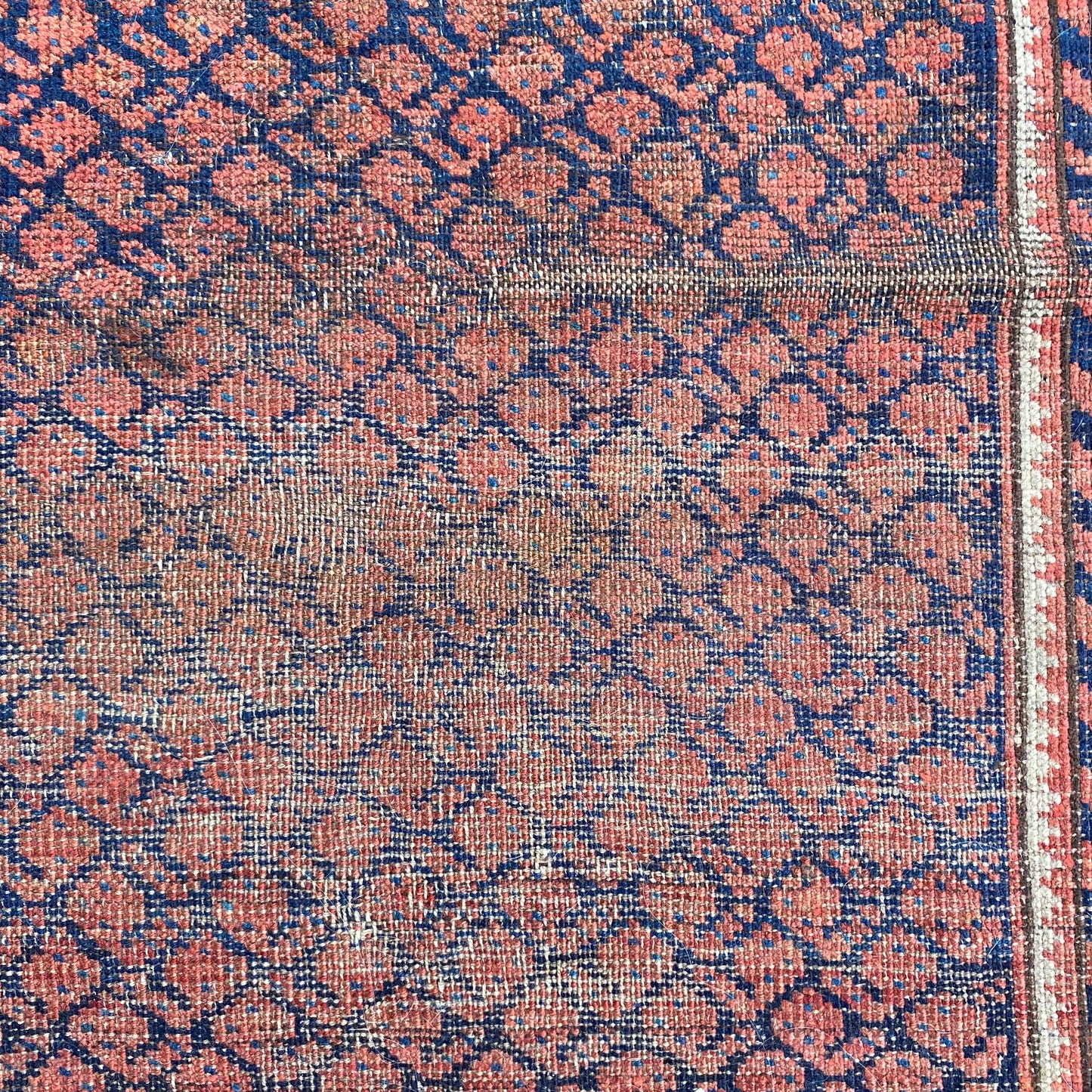 Vintage Rug, 2' 9 x 5' 5 Blue