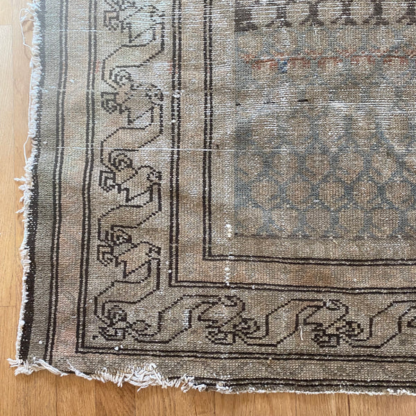 Vintage Rug, 4' 9 x 5' 11 Beige