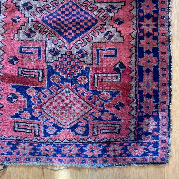 Vintage Rug, 2' 5 x 6' 10 Purple