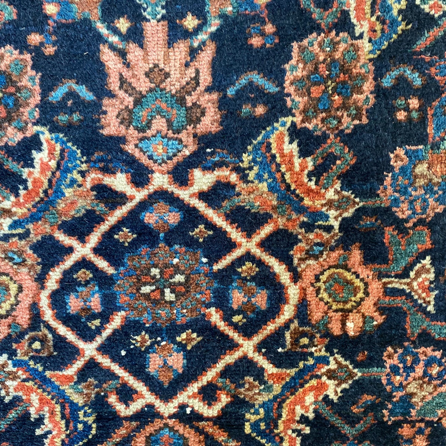 Vintage Rug, 2' 8 x 4' 1 Blue