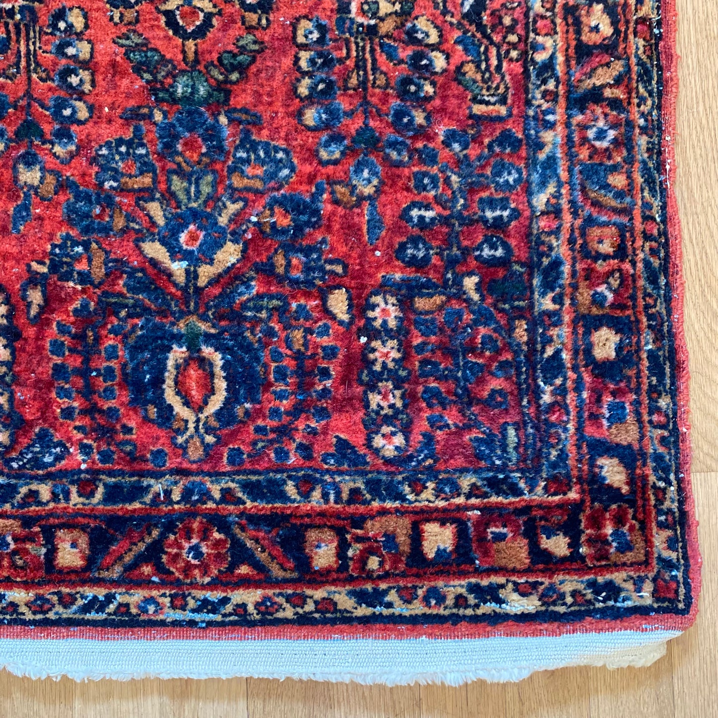 Vintage Rug, 2' 3 x 3' 11 Pink