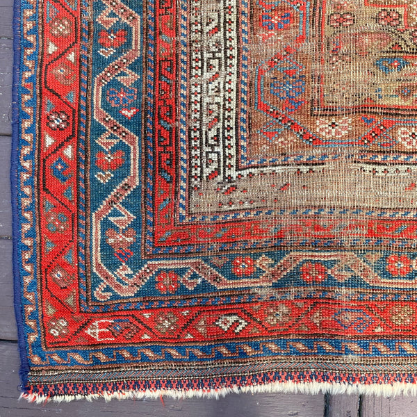 Vintage Rug, 4' 8 x 6' 9 Blue