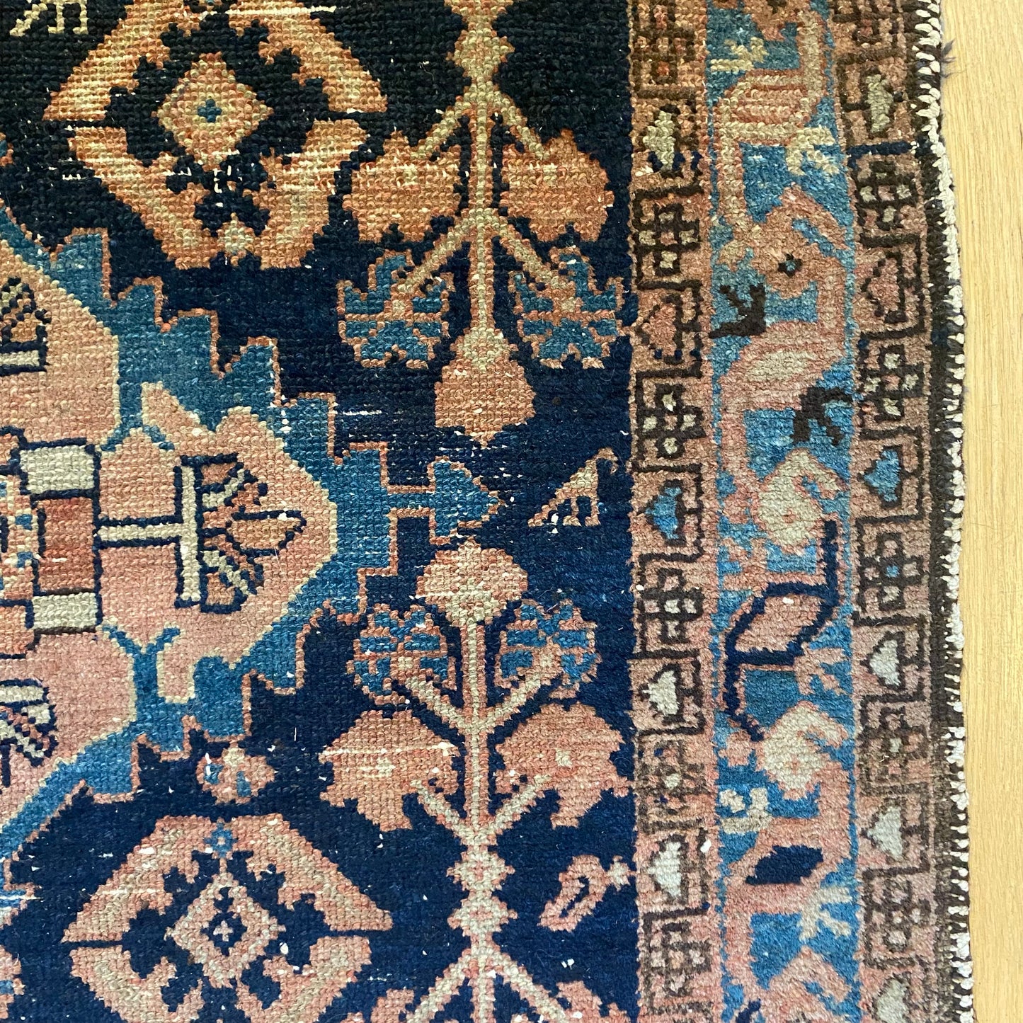 Persian Rug, 3' 1 x 5' 7 Vintage Blue