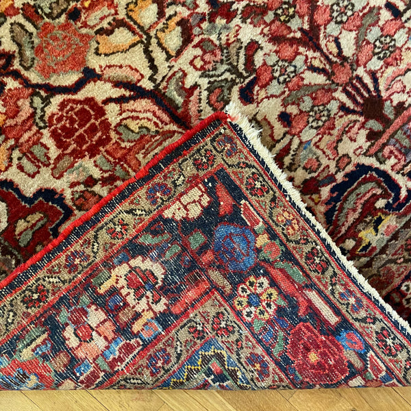 Vintage Rug, 4' 11 x 6' 8 White