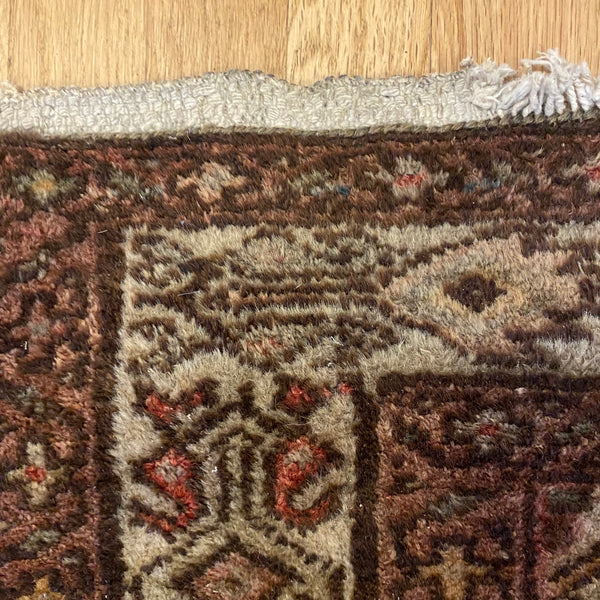 Vintage Rug, 3' 4 x 6' 5 Red