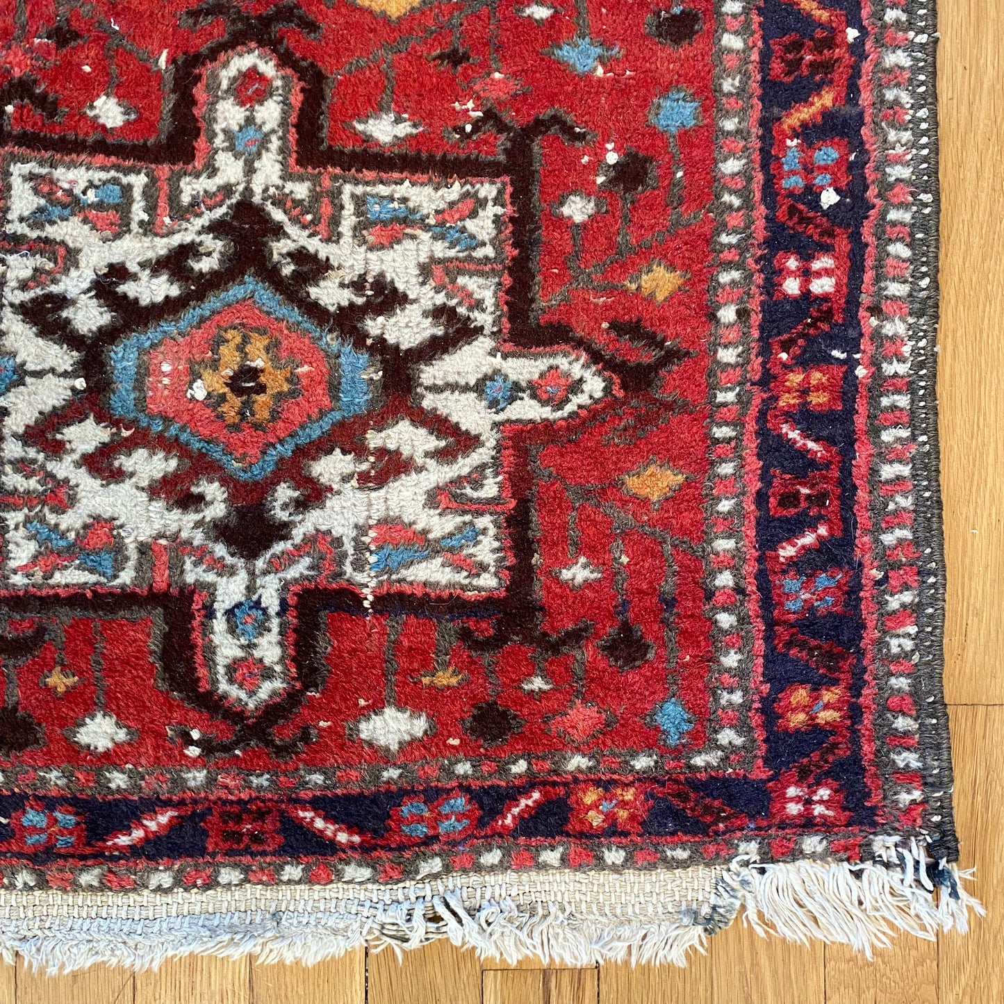 Vintage Rug, 2' 3 x 4' 2 Red