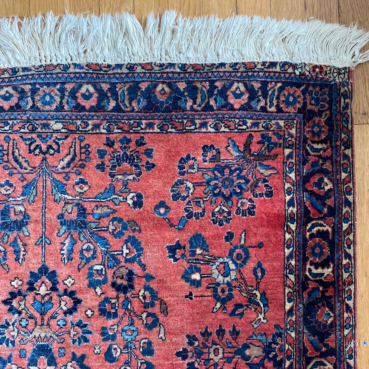 Vintage Rug, 3' 5 x 5' 2 Pink