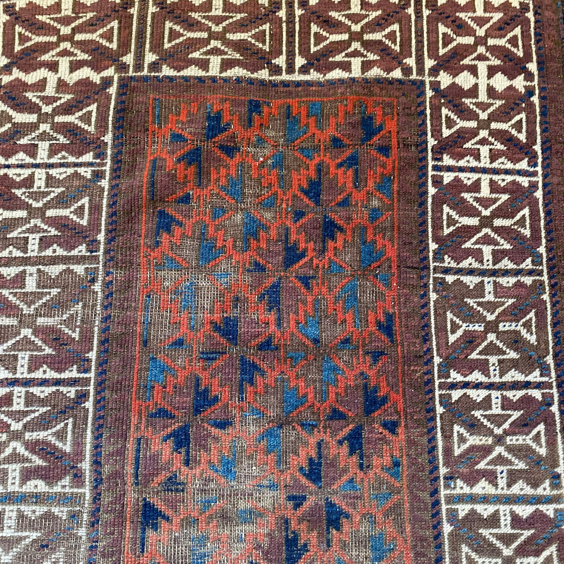 Baluch Rug, 2' 7 x 5' 4 Vintage Brown - Jessie's Oriental Rugs