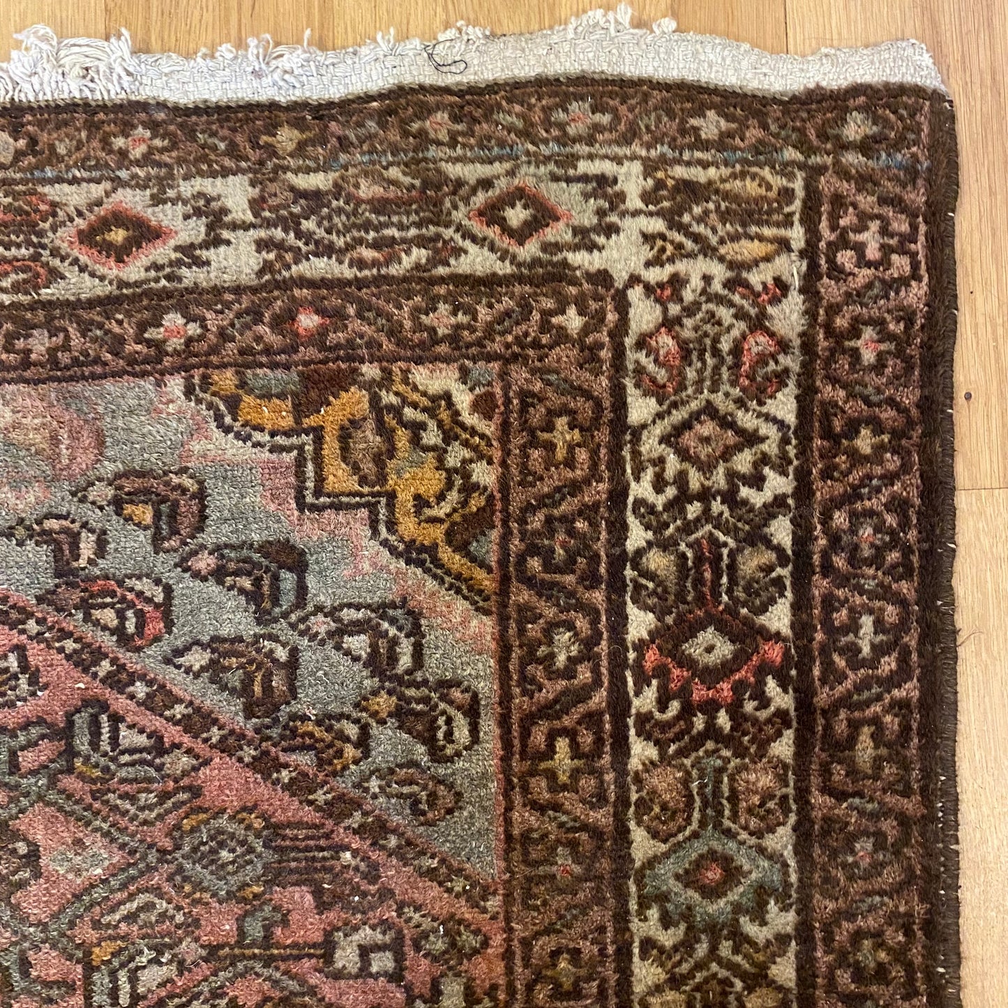 Vintage Rug, 3' 4 x 6' 5 Red