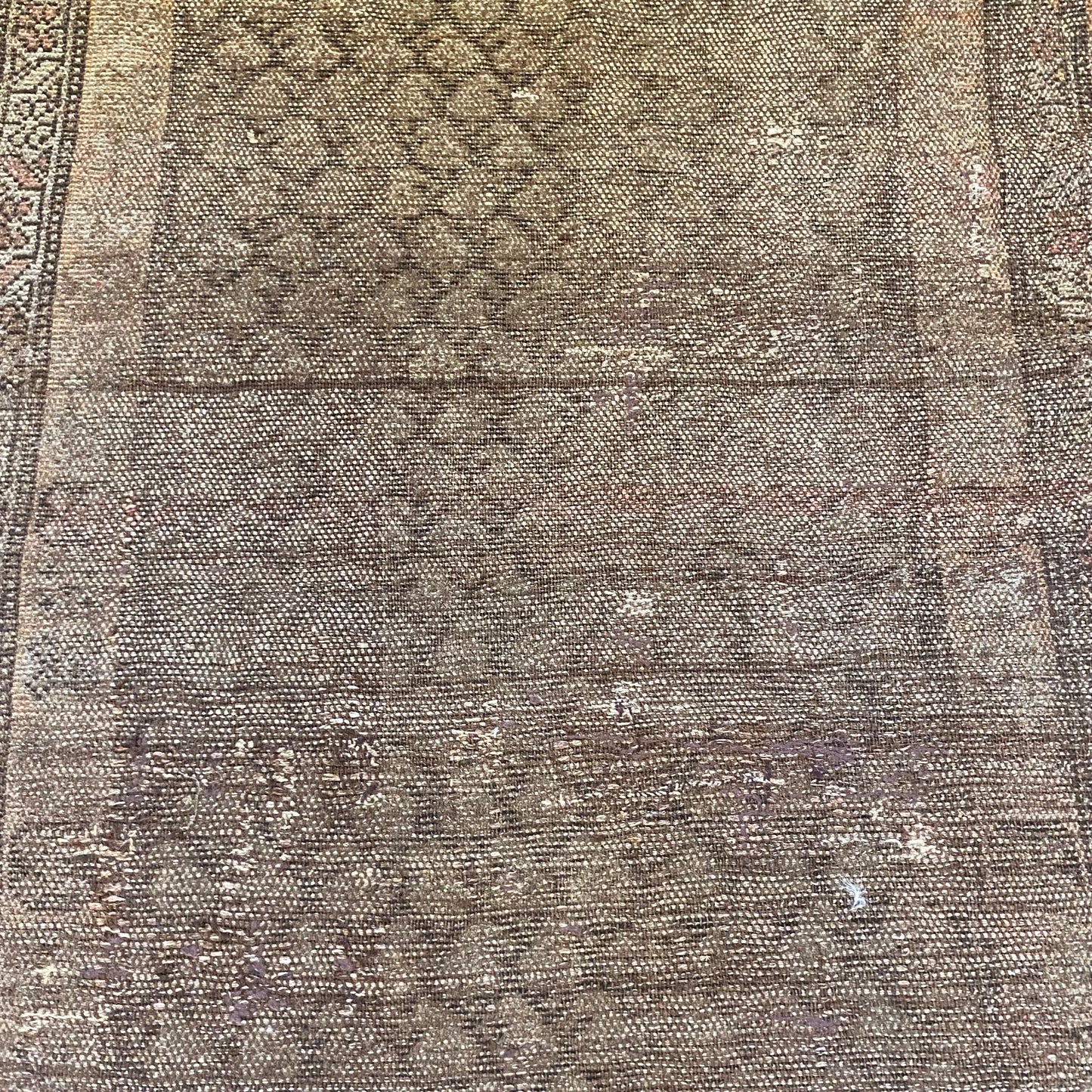 Vintage Rug, 3' 3 x 6' 2 Brown
