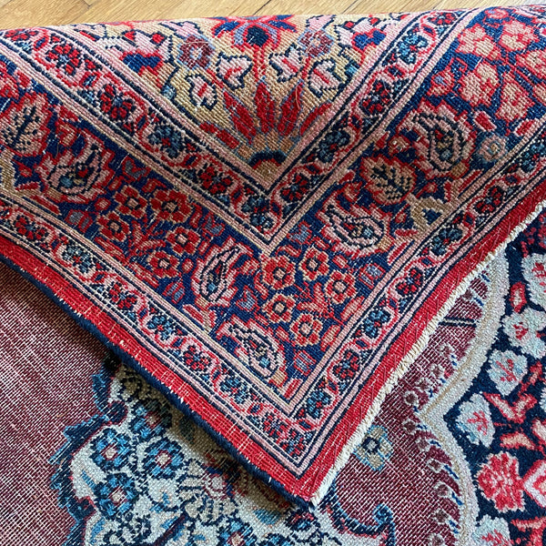 Vintage Rug, 4' 1 x 6' 1 Red