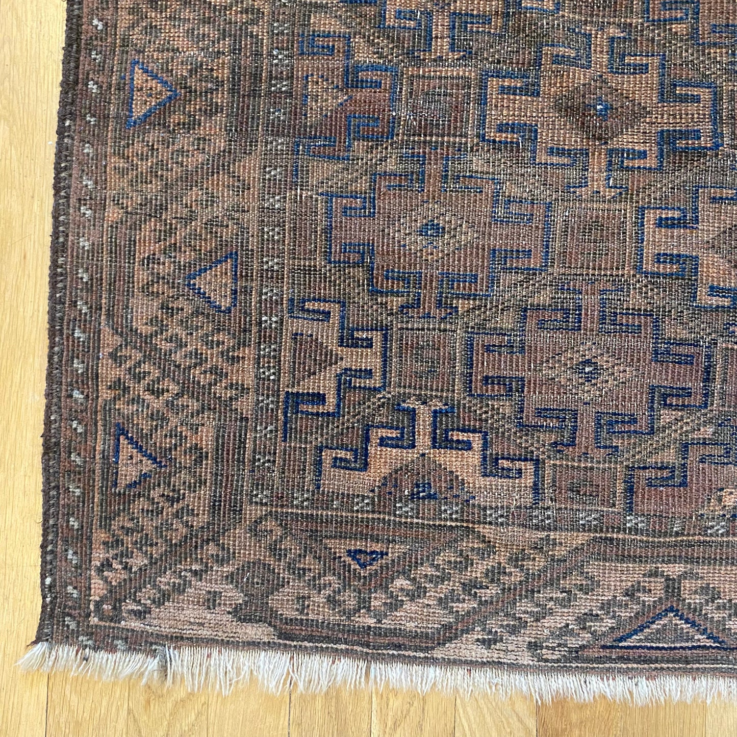 Vintage Rug, 3' 3 x 5' Brown
