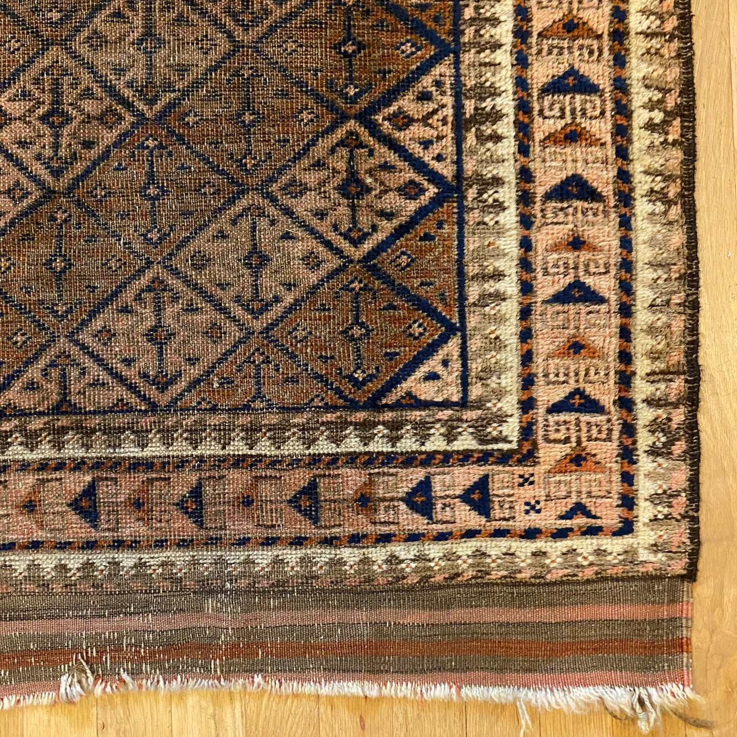 Vintage Rug, 2' 10 x 5' Blue