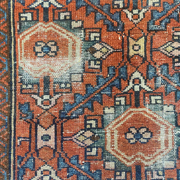 Vintage Rug, 2' 7 x 3' 9 Brown