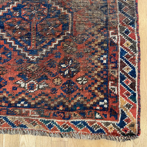 Vintage Rug, 2' 7 x 4' Brown