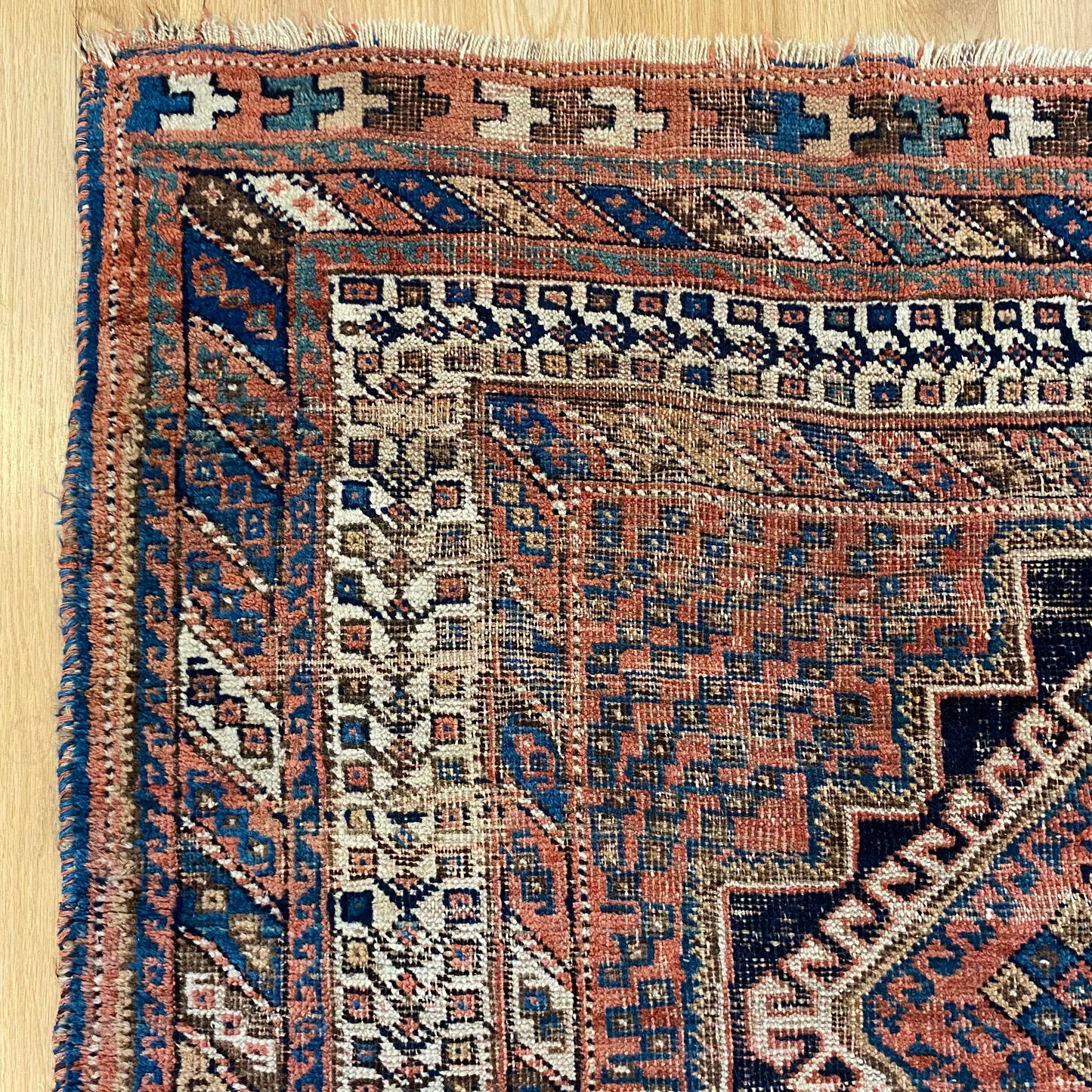 Vintage Rug, 3' 10 x 5' 2 Red