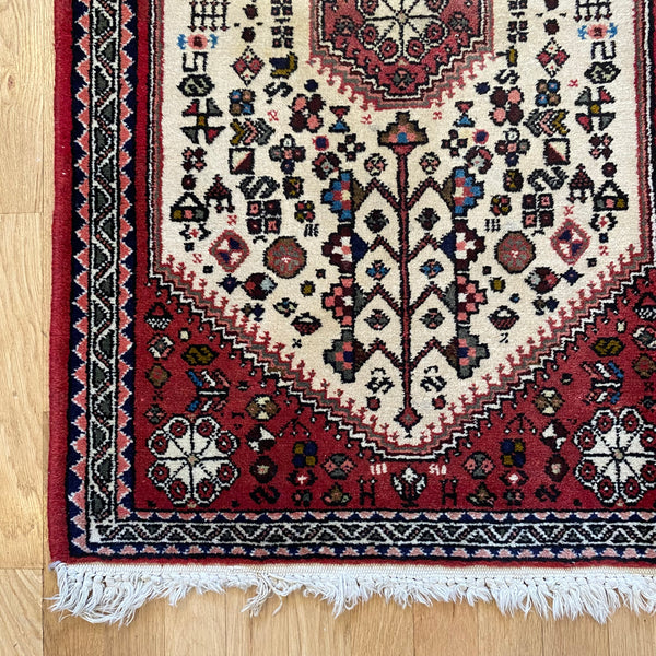 Vintage Rug, 2' 2 x 3' 6 Red