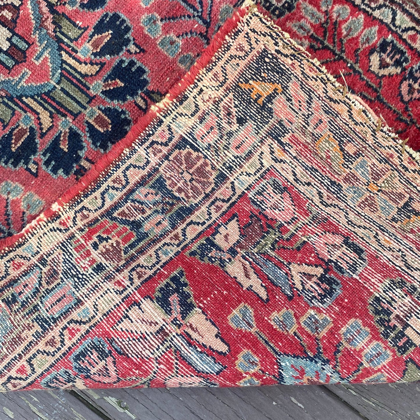 Vintage Rug, 2' 6 x 4' 11 Red