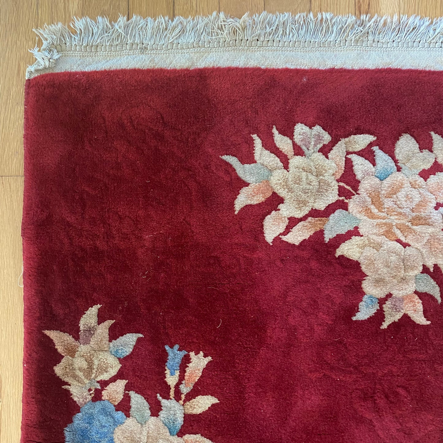 Vintage Rug, 2' x 4' 3 Red Orange