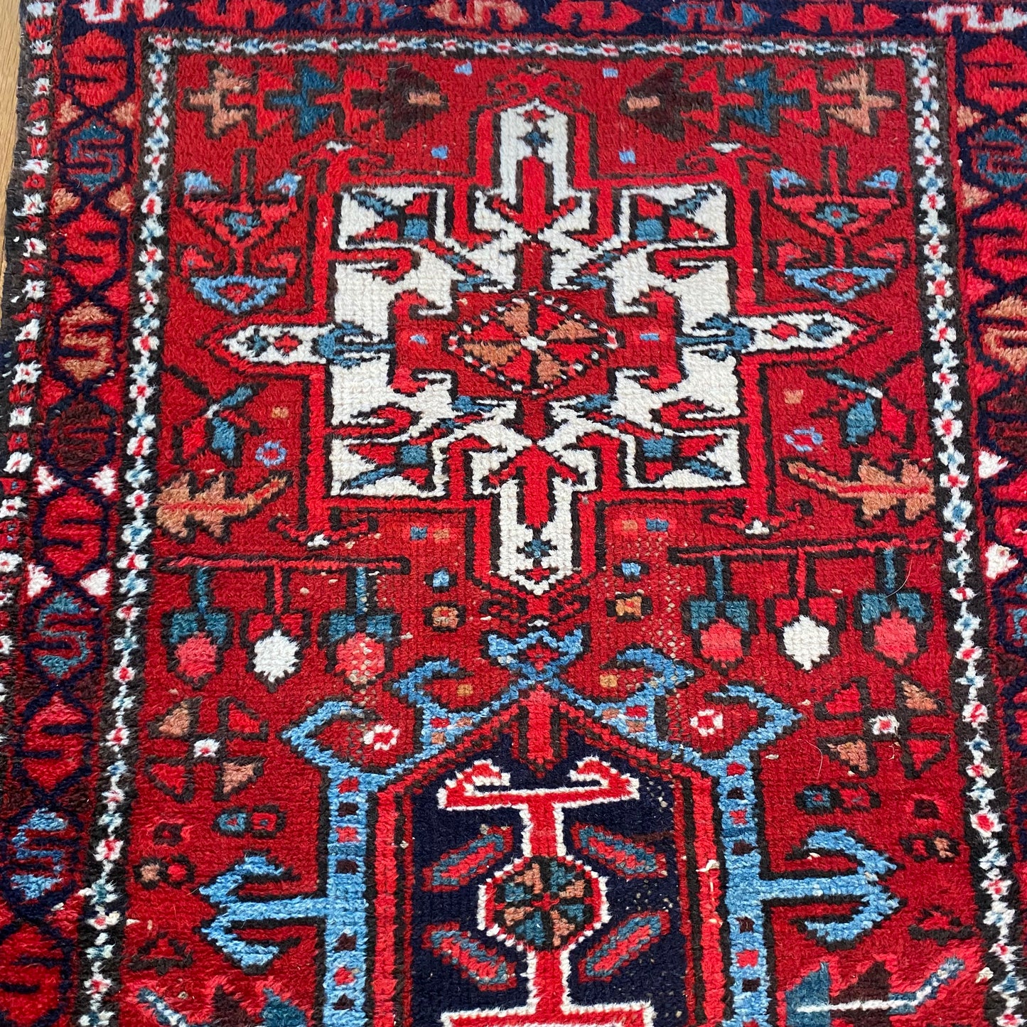 Vintage Rug, 2' 7 x 4' 5 Red