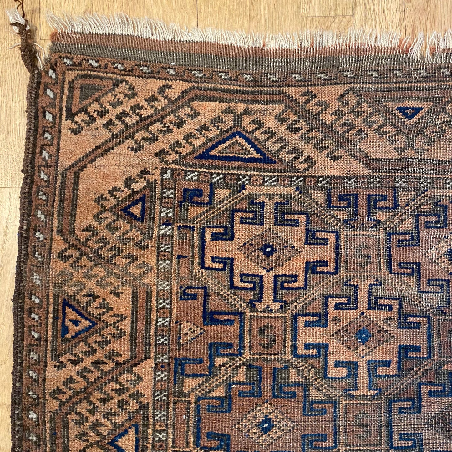 Vintage Rug, 3' 3 x 5' Brown