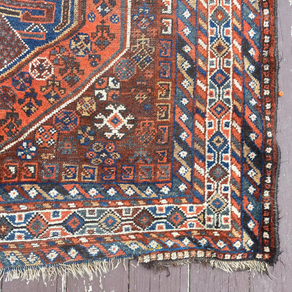 Vintage Rug, 5' 2 x 6' 10 Brown