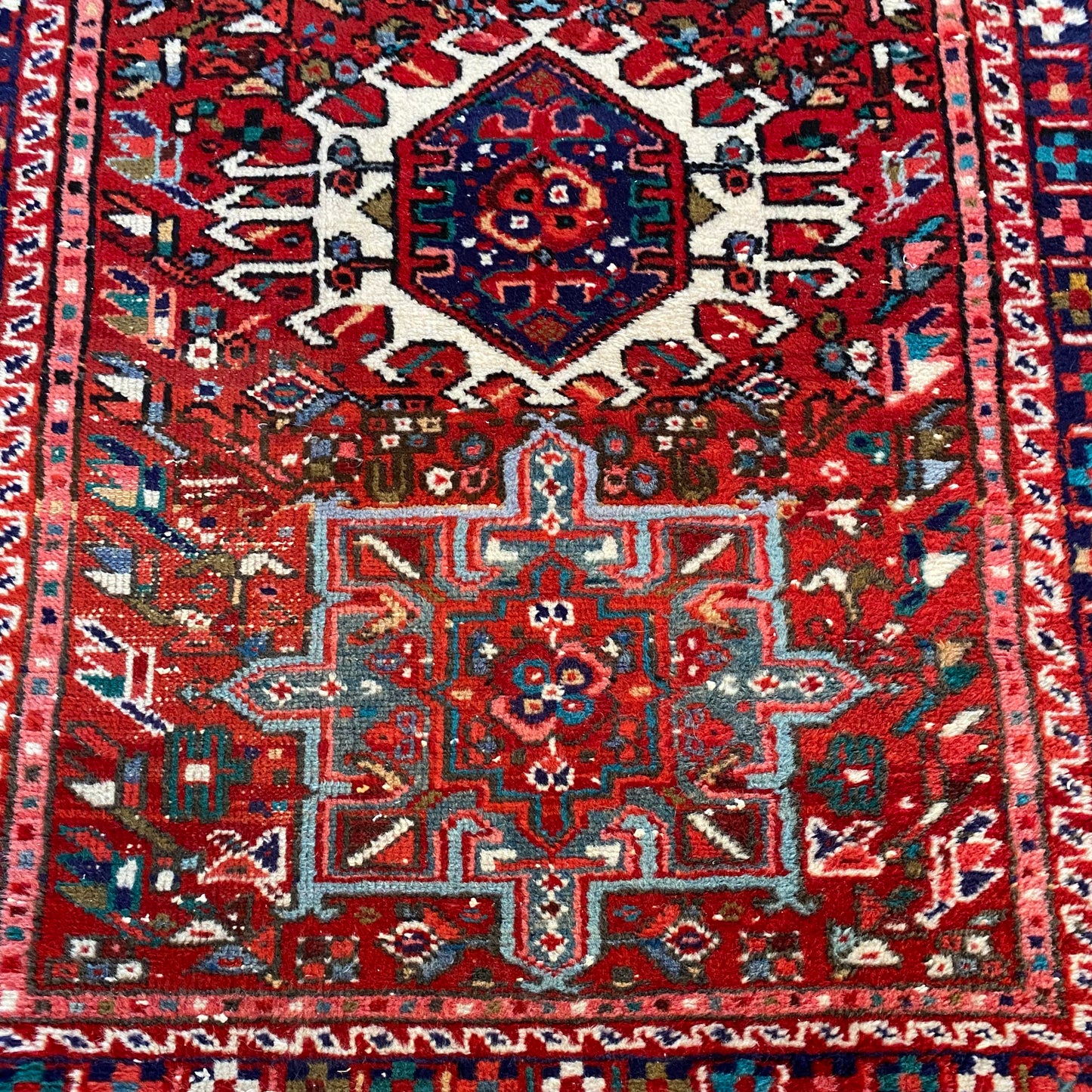 Vintage Rug, 2' 8 x 3' 10 Red