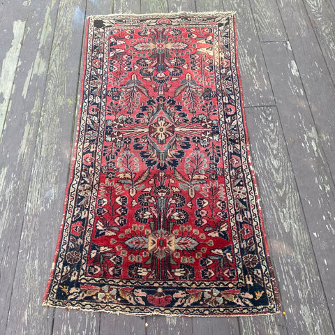 Vintage Rug, 2' 6 x 4' 11 Red