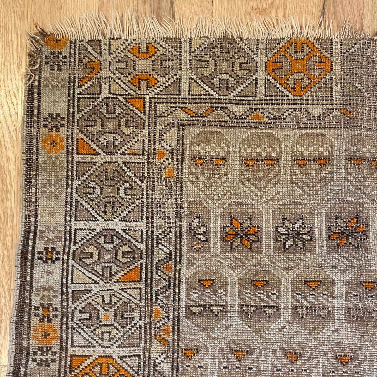 Antique Rug, 3' 10 x 5' 2 Beige